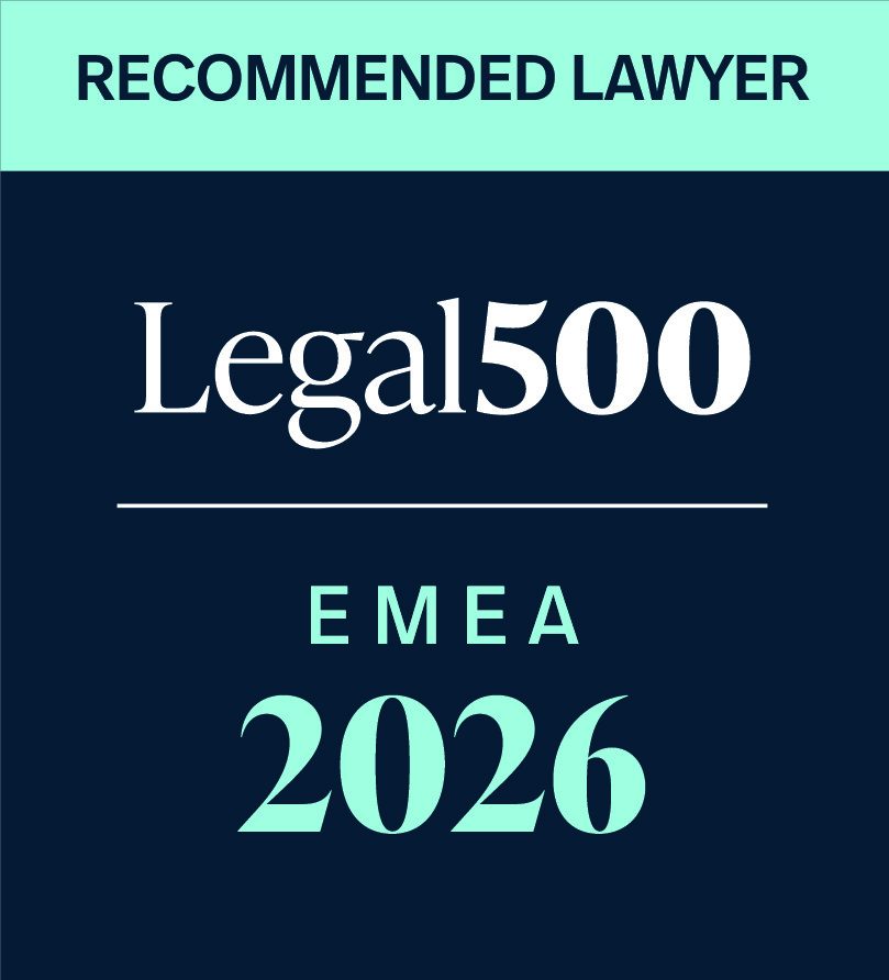 Legal 500 — Recommended Lawyer, EMEA 2026